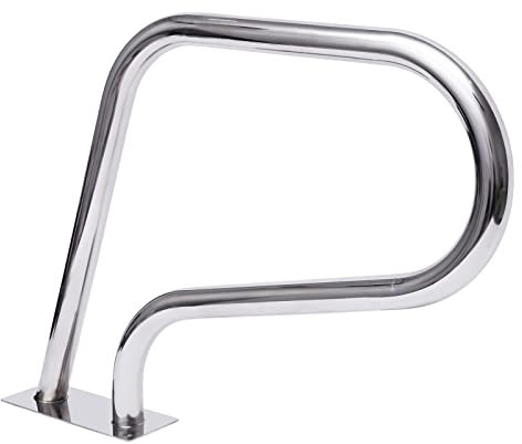 Handlauf Schwimmbad Geländer Edelstahl Haltegriff Pool Einstiegshilfe Handläufe bis 120KG Belastbarkeit mit Neopren Griffabdeckung für Schwimmbäder Schräglagen Wasserpark