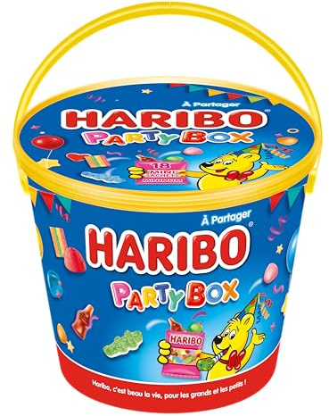 Seau Party Box assortiment de mini sachet de bonbons - À offrir ou à partager !