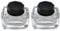 MagiDeal 2Pcs Empty Ink Bottles Glass Bottles Small Vials Refillable Jar Bottles with Cap Storage Bottles for DIY Art Crafts Home Ink