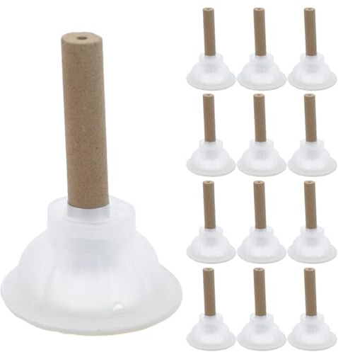 HOMOCONO 50 Handgefertigte Traditionelle Moxa-Sticks Mit Sockel 1.89X1.18X1.18In Für Effektive Moxibustion Zur Schmerzlinderung Und Entspannung Zuhause