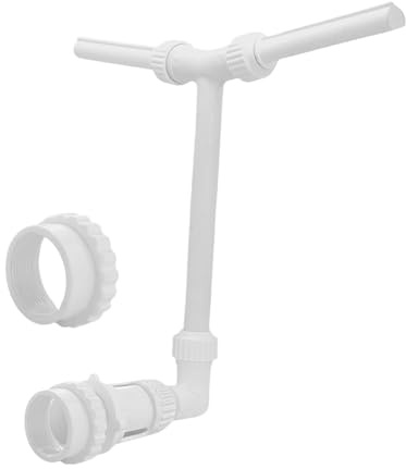 Pool Springbrunnen, Wasserfall Pool Sprinkler, Doppelwassersprühpools Springbrunnen, Druck & Höhenverstellbar Wasserfall Sprinkler, für oberirdische/inground Pools, Garten