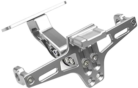 GBHPMTVC Motorcycle Adjustable License Plate Frame Holder Bracket With Light For Y&AMAHA For MT07 For MT09 For XJ6 For TMAX For MT10 Motorcycle Number Plate Holder(7)