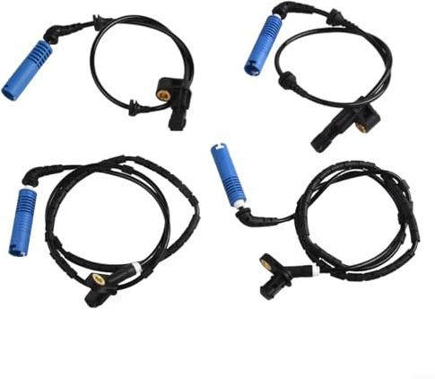 4 Stück vorne hinten links rechts ABS Raddrehzahlsensor Ersatz für BMW E46 Z4 323i 318i 320i OEM-Nummern 34526752683 34526752682 34526752681