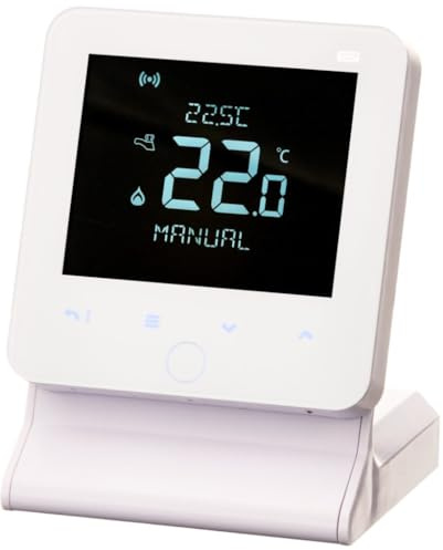 ESi Stratus - WiFi Wireless Programmable Room Thermostat (White) (ESRTP6B-W)