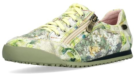 Laura Vita Damen Sneaker Mesh Stickerei Glitzer Textil TIVANAO 05