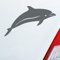 Hellweg Druckerei Delphin Delfin Fisch Tier Tuning Auto Aufkleber Sticker Heckscheibenaufkleber