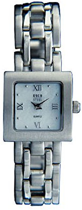 OSCO Steel Edelstahl Damen-Armbanduhr 4003 (Weiss)