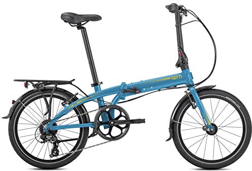 Tern Unisex Fahrrad Link C8 DR Faltrad, 8 Gang, 20 Mod. 2021, blau, CB19PFCO03HDR