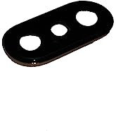 COMPATIBILE con Iphone XS -XS MAX Ricambio lens Lente vetro COVER rear Camera vetrino back obbiettivo Fotocamera CORNICE LENTE GOLD COMPATIBILE PER scocca posteriore
