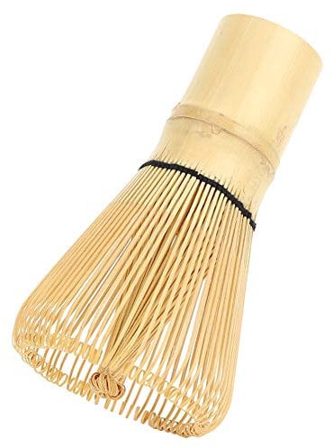 Fdit 120 Prongs Bamboo Matcha Whisk, Traditional Green Tea Whisk Tool, 10.5cm (H) x 6cm (W) x 3cm (D)