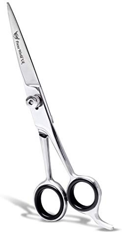Focus World Uk Hairdressing Scissors 6.5 Inch Hairdressers Barber Hair Scissors for Professional Hairdressing of Adults, Men & Women, Stainless Steel