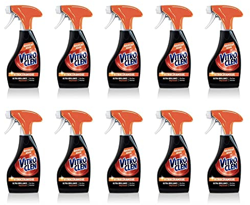 Vitroclen Pistolet Nettoyant Vitrocéramique et Induction 250 ml - lot de 10