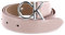 Calvin Klein Damen Gürtel Re-Lock Ck Logo Belt 30mm aus Leder, Rosa (Spring Rose), 90 cm