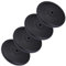ScSPORTS® Hantelscheiben - Einzeln/Set, Ø 30/31 mm, Gusseisen, Gewichtswahl - Gewichtsscheiben, Hantelscheiben-Set, Hantelgewichte, Fitness Scheiben, Gewichte für Hantel (120 KG (4 x 30 kg))