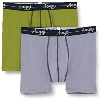 Sloggi Men's sloggi men Start Short C2P box, TAUPE - DARK COMBINATION