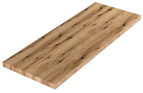 Kiamami Valentina Mensola sospesa porta lavabo da 120cm in rovere naturale