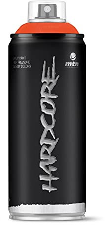 Genérico SPRAY HC2 Bote spray pintura grafitti Hardcore 2 400ML (NARANJA KALANI)