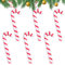 EKKONG 6 Stück Aufblasbare Zuckerstangen Weihnachtsdeko, 88cm Neuheit Riesige Zuckerstange Stick Aufblasbare, Aufblasbare Cane Candy Weihnachtsdekoration für Weihnachten Innen Außen Wand Zuhause