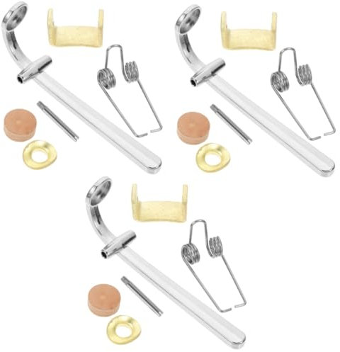 Toyvian 3sätze Trombone Zubehörset Mit Wasserablassventil Und Korkpad Einsetzbar Für Tenorhörner Leicht Und Kompakt Zum Schutz Und Austausch Defekter Teile