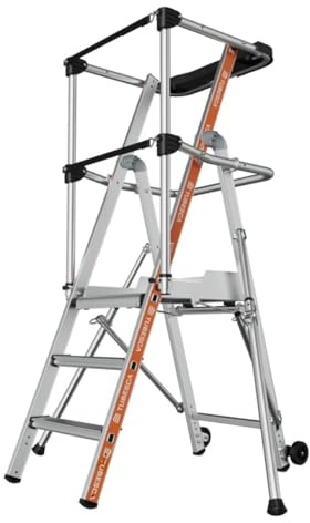 Plateforme Raptor 3 marches garde corps sangles Tubesca