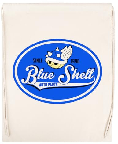 Générique Blue Shell Auto Parts Sac De Sport Beige Sport Unisexe