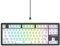 GTSP - Kit de clavier barebones 75 % personnalisé - Joint de clavier silencieux TKL - PCB - Interrupteur 3 broches / 5 broches avec RVB orienté sud pour Win/Mac (M87 Kit-noir)