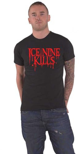 Ice Nine Kills Cross Sword Band Logo T Shirt XL