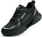 BHFRGAS Safety Trainers Steel Toe Cap Trainers Puncture Proof Safety Shoes Men Womens Lightweight Work Trainers Non Slip Breathable Shoes，Black UK 8
