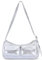 Expatrié Schultertasche Damen Silber Metallic - Electra - Kleine Handtasche für Party & Freizeit - Elegante Tasche mit Trageriemen - Aestetic Shoulderbag Women
