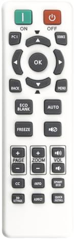 RC02 RS7286 Ersatz-Fernbedienung für Benq Projektor HT3050 HT4050 TH682ST TH681 W1080ST HT2150ST TH535 TH530 W1070 HT1075 MS527 MS524 MW529 MH530