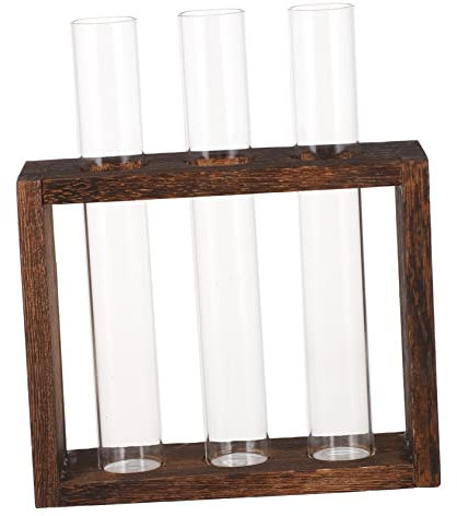 OFFSCH Vasi Casa Provetta Fioriera in Vaso Per Fiori Realizzato Materiali Duraturi Piccolo Terrario Da Tavolo