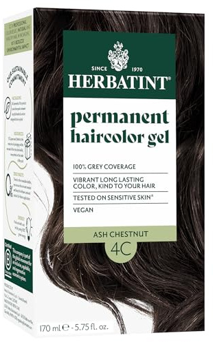 Herbatint 4C Ash Chestnut Permanent Hair colour 170ml)