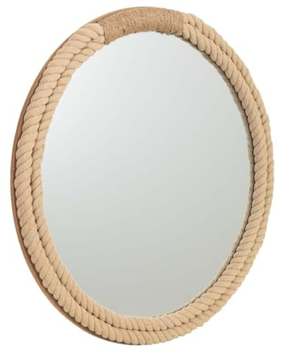 WANDERLUST DECO Espejo de Madera 60x3x60