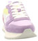 SUN68 Z35211 Sneakers Con Lacci In Tessuto/camoscio Da Donna LILLA 36