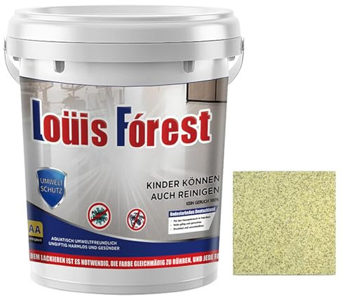 Epoxy Colored Sand Self Leveling Floor Paint, 2025 New Waterproof, Water-Based Epoxy Coating for Concrete and Garage Floors, Suitable for Both Interior and Exterior Applications (1kg*J)