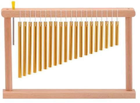 Fangxuee 20 Tone Wind Chimes Playing Wind Chimes with Stick Percussion Instrument Decoration B