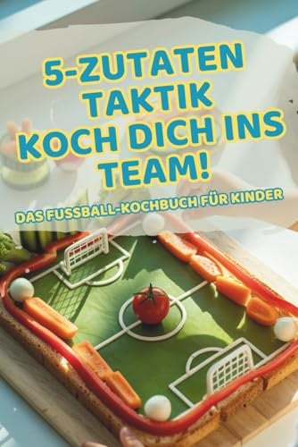 5-Zutaten-Fußball-Kochbuch für Kinder: So kochen echte Teamplayer – einfache Rezepte zum Mitkochen & Spaß haben in der Küche