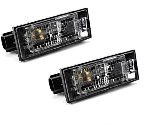 appRUN 2X NUMBER PLATE LIGHT FOR RENAULT KADJAR CLIO III IV KANGOO 8200480127