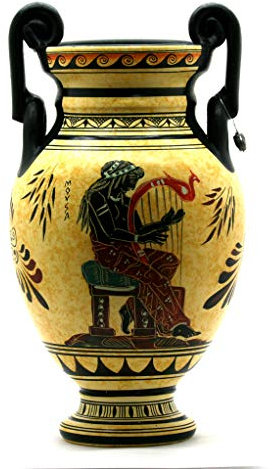 Muse - Vase Amphore jouant en céramique - 29 cm
