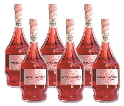 Portwein Royal Oporto Rose - Dessertwein - 6 Flaschen