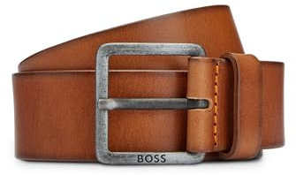 BOSS Herren Jeeko_sz40 Gürtel, Medium Brown210, 80 EU