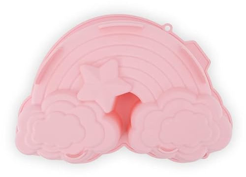 CÉCOA • Moule à gâteau • Arc-En-Ciel • Silicone 100% Platinium • Moule en Silicone Thématique Anniversaire • Moule en Silicone 100% Alimentaire • Sans BPA
