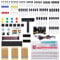 GeeekPi Electronics Components Fun Kit with Power Supply Module, Jumper Cable, Precision Potentiometer, 830 Point Breadboard, Compatible with STM32, Raspberry Pi, Arduino