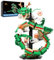 JMBricklayer Dragon Building Toy with Light & Stand, 70134 Fantasy Dragon Model Kits for Adults to Build, Dinosaur Display Collection Fantasy Animal Figure Toy Decor Gifts for Boys Teens (1826PCS)
