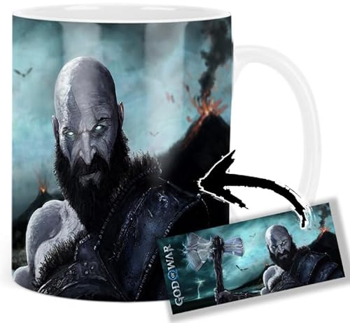 MUGSVILLE Kratos And Atreus B Taza Ceramica Mug