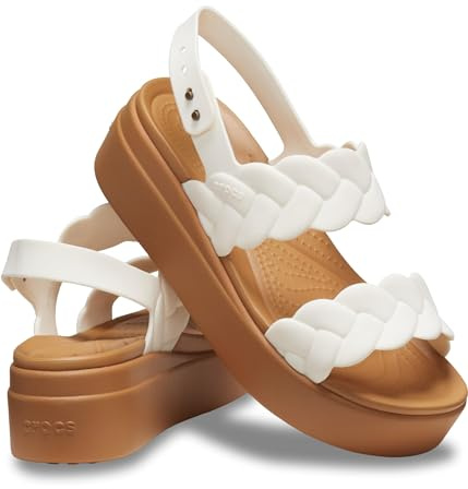 Crocs Women's Brooklyn Woven Upper LwWedge Sandal