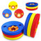 6 Stück Swimming Discs Kinder, Schwimmscheiben Kinder Set Kein Aufblasen Erforderlich, Gebrauch Für 3 bis 7 Jahre Jungen Mädchen im Schwimmbad oder am Strand Schwimmen Lernen