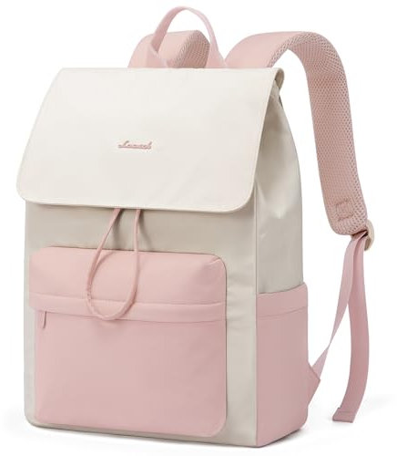 LOVEVOOK Rucksack Damen,Schulrucksack Teenager Wasserdicht Mädchen Schultasche Leichter Backpack mit 15.6 Zoll Laptopfach Women Elegant Tagesrucksäcke Casual Daypacks für Uni Schule Reise Arbeit