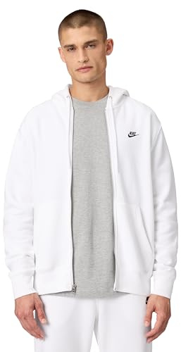 Nike Club Fleece-Hoodie mit durchgehendem Reißverschluss für Herren, FN3861