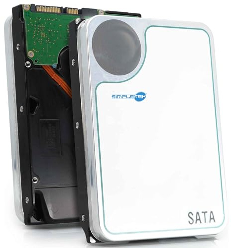 SIMPLETEK - Hard Disk Interno 12TB SATA III 3,5 - Disco Rigido HDD per PC, NAS, Server e Videosorveglianza (Ricondizionato)
